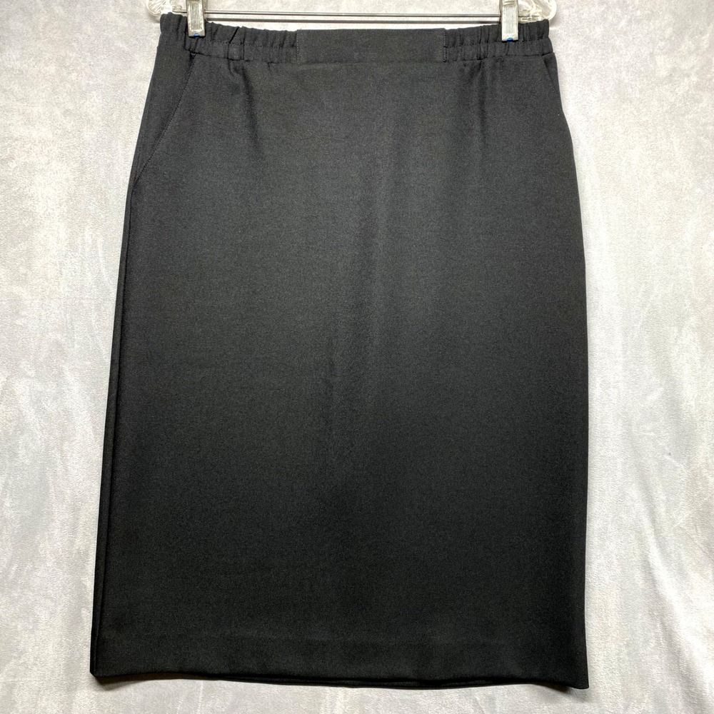 GRAFF‎ Women Black Elastic Waist Pull On Pants Style 6371 Size 10